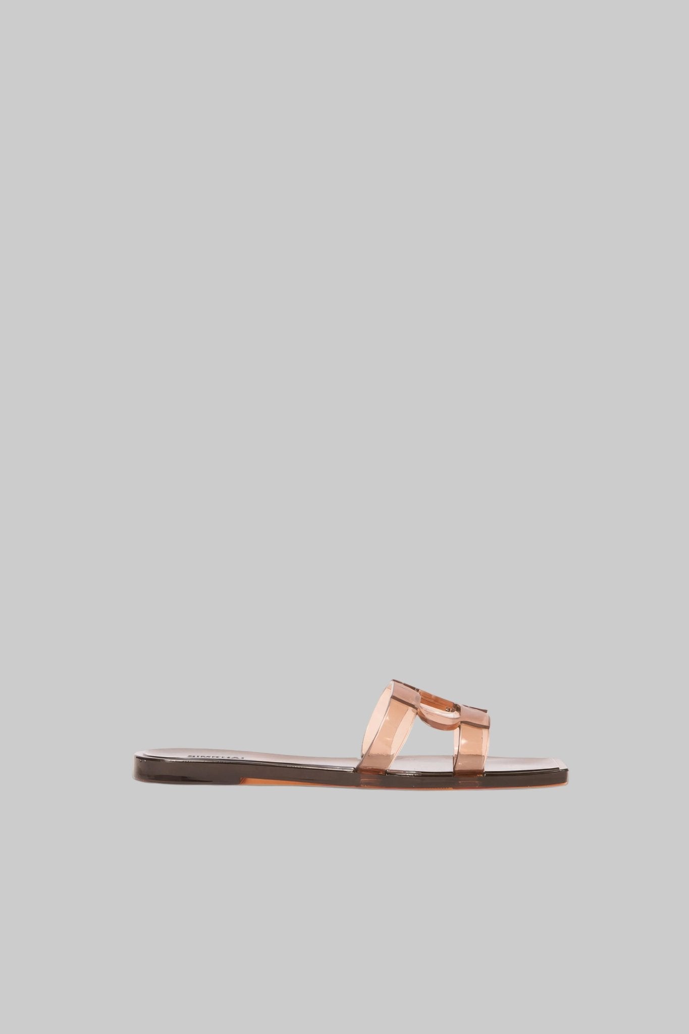 Monogram Jelly Flat Sandal - Simkhai