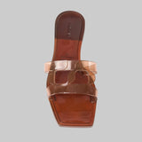 Monogram Jelly Flat Sandal - Simkhai
