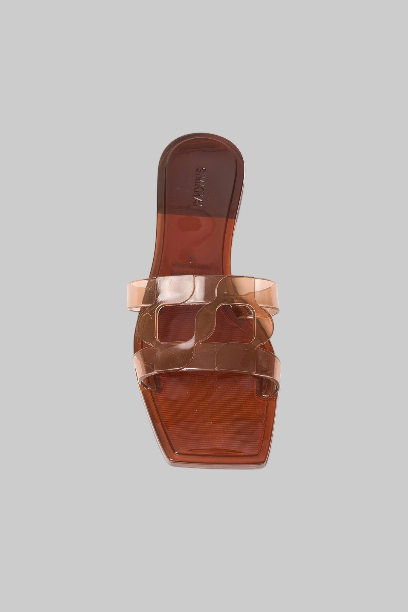 Monogram Jelly Flat Sandal - Simkhai