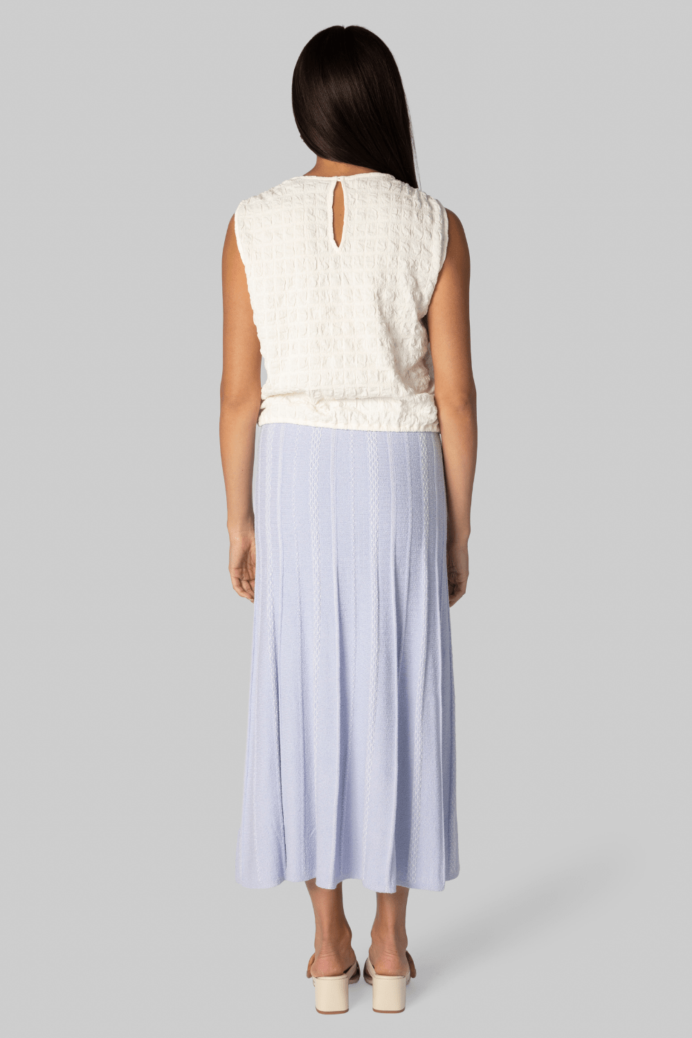 Morena Skirt in Textured Knit - Proenza Schouler White Label