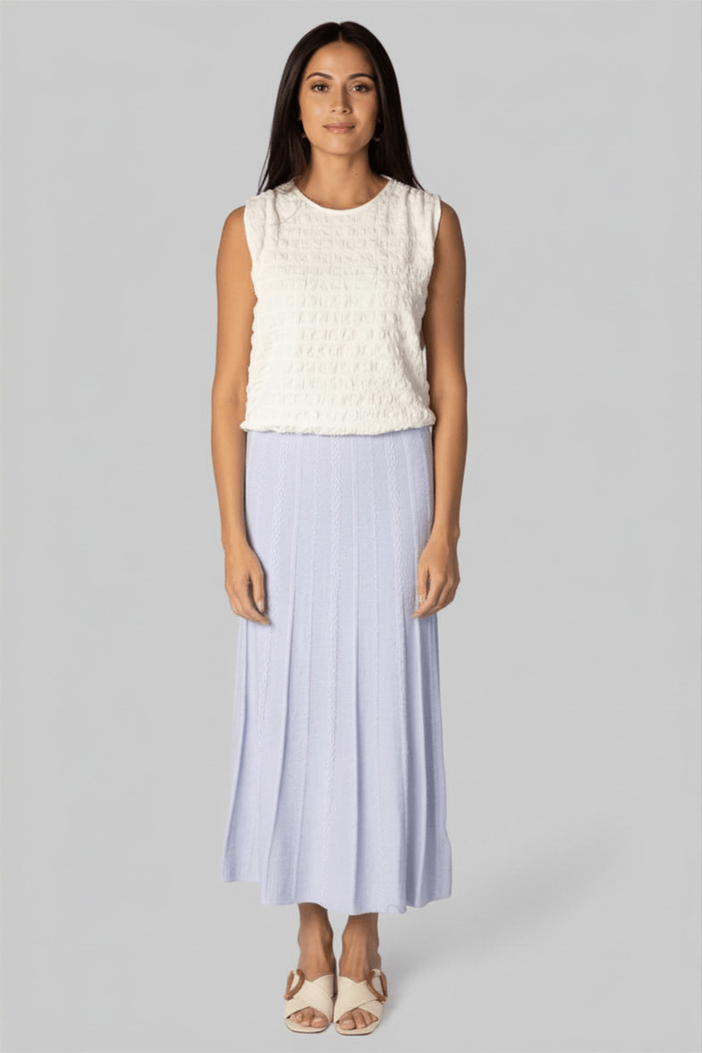 Morena Skirt in Textured Knit - Proenza Schouler White Label