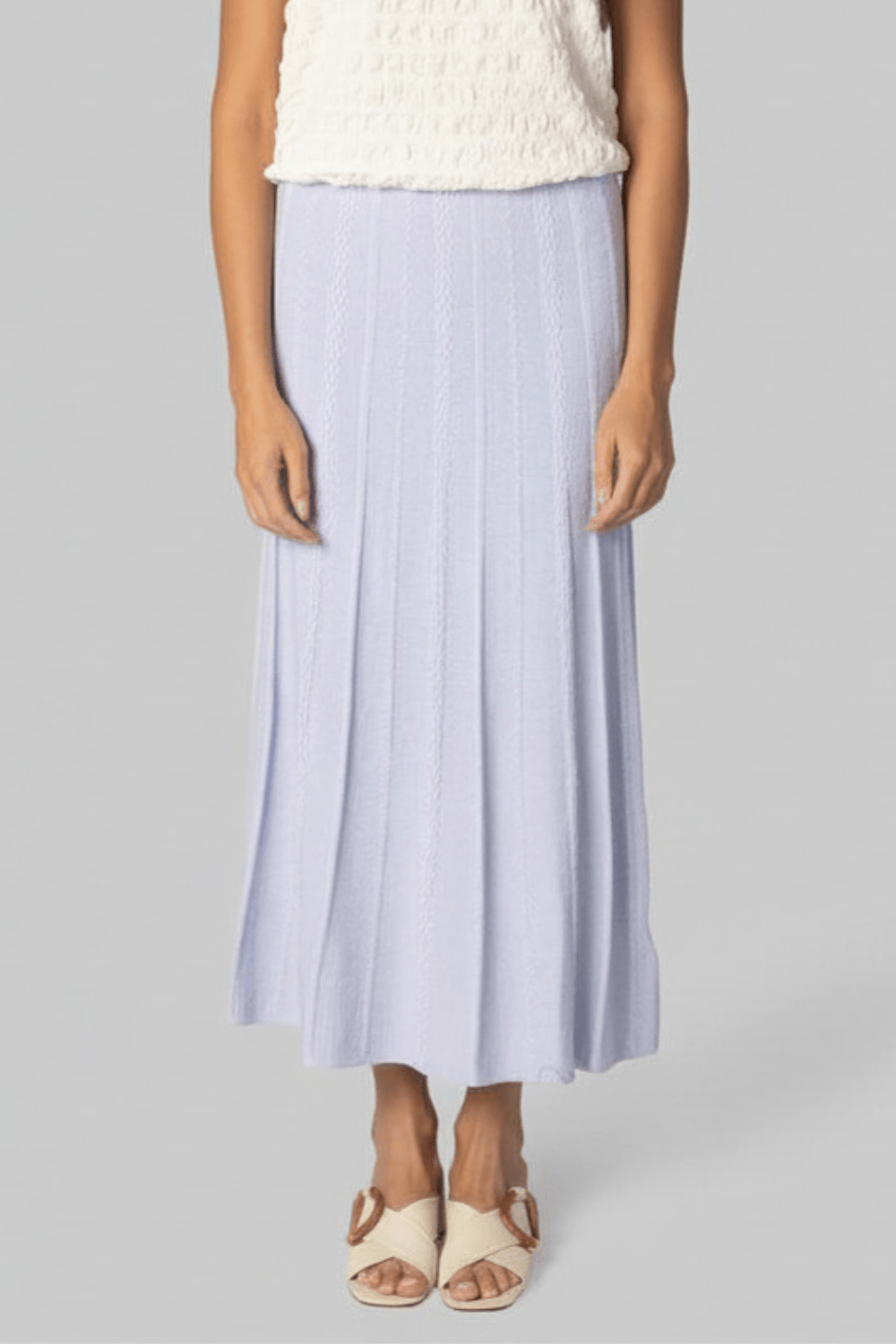 Morena Skirt in Textured Knit - Proenza Schouler White Label