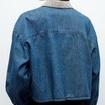 My Ex's Denim Shirt w/ Crystal Collar - TWP