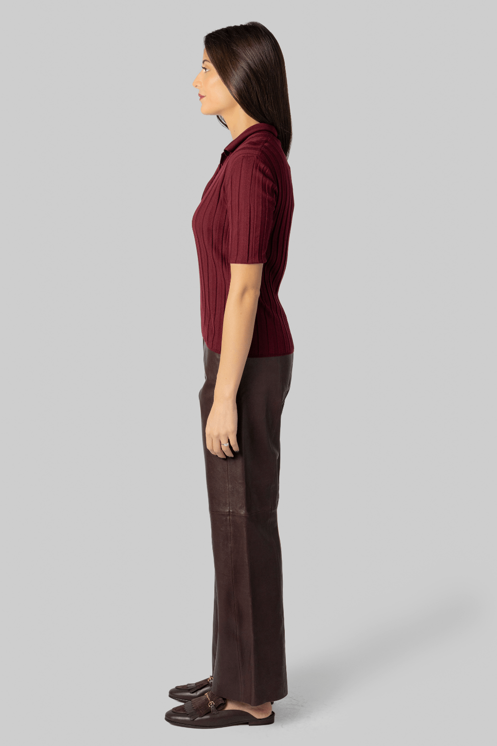 Nappa Leather Trousers - Forte Forte