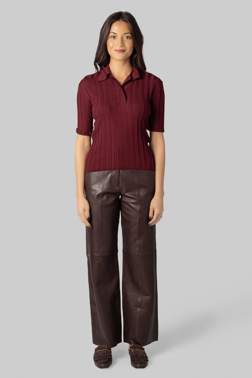 Nappa Leather Trousers - Forte Forte