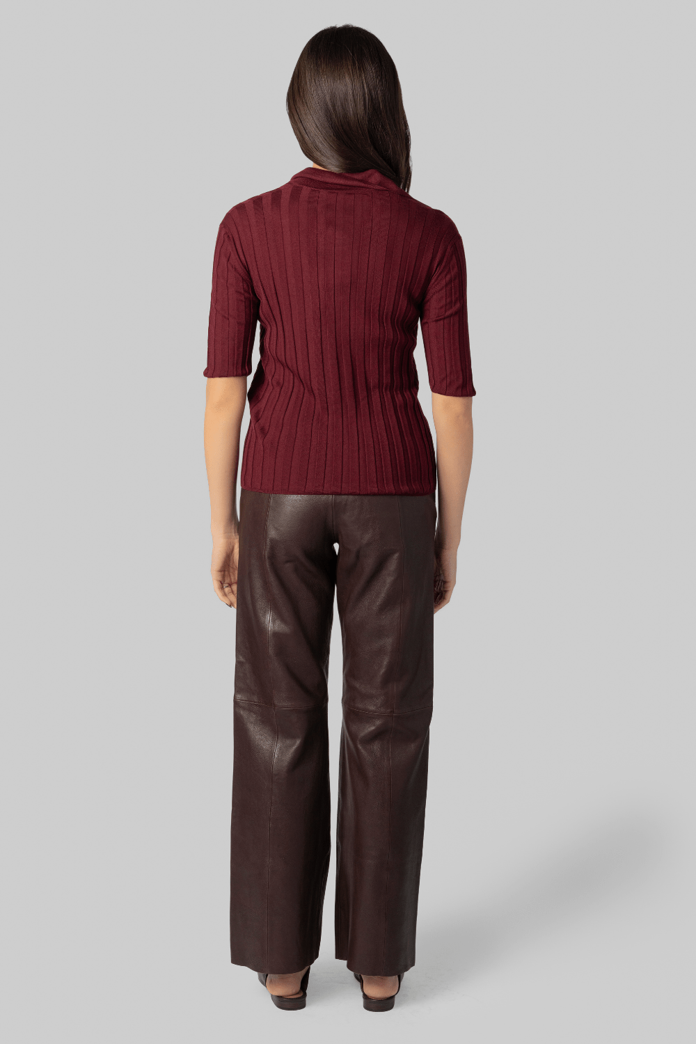 Nappa Leather Trousers - Forte Forte