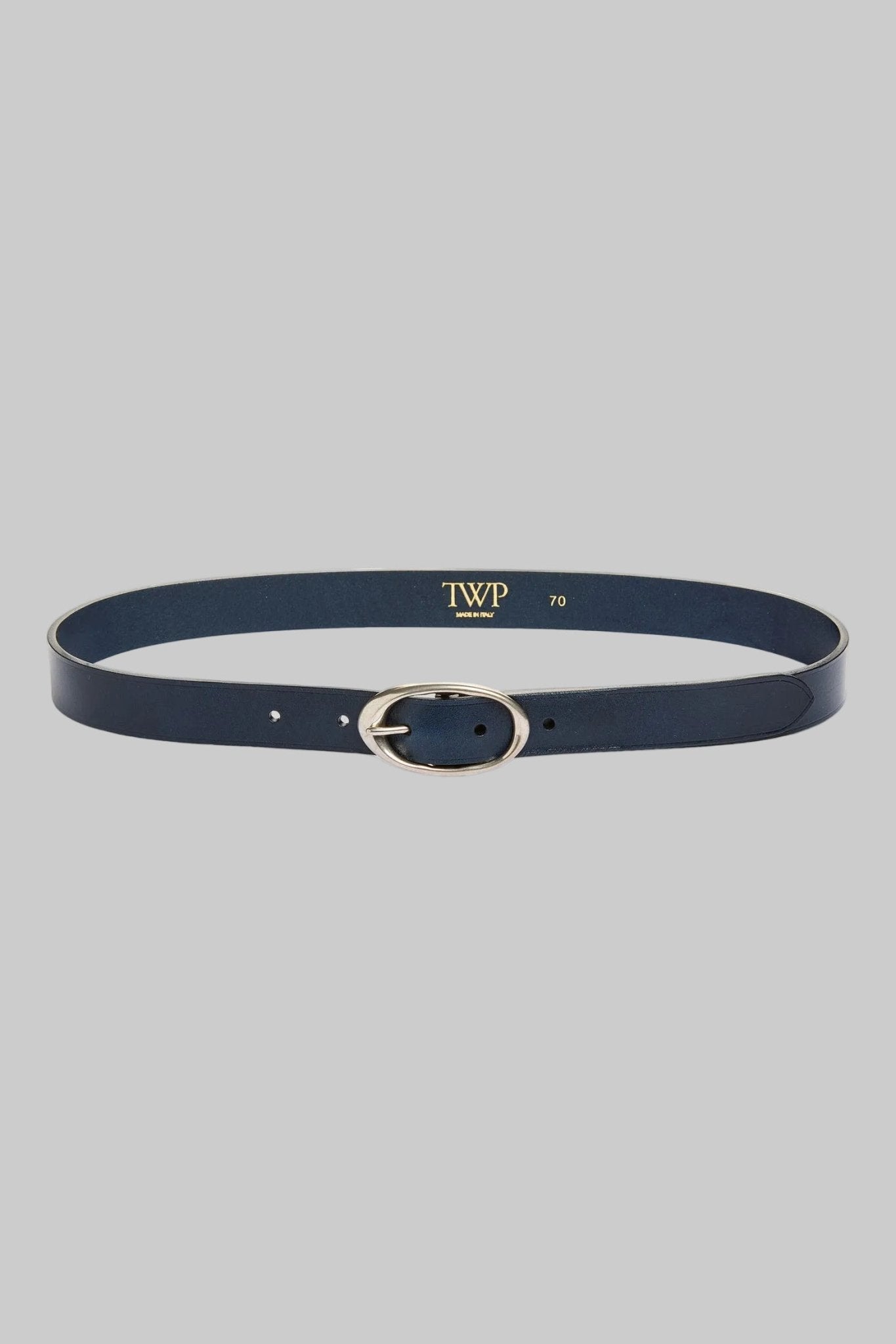 Narrow Leather Belt - TWP
