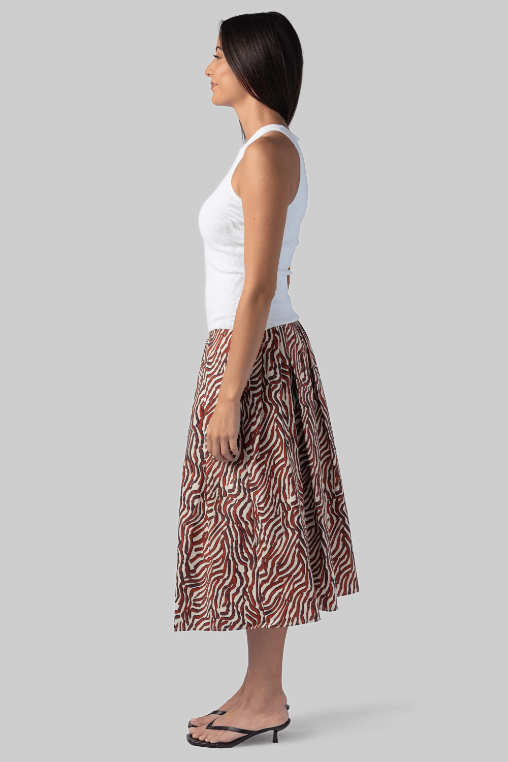Nessa Poplin Skirt - Proenza Schouler White Label