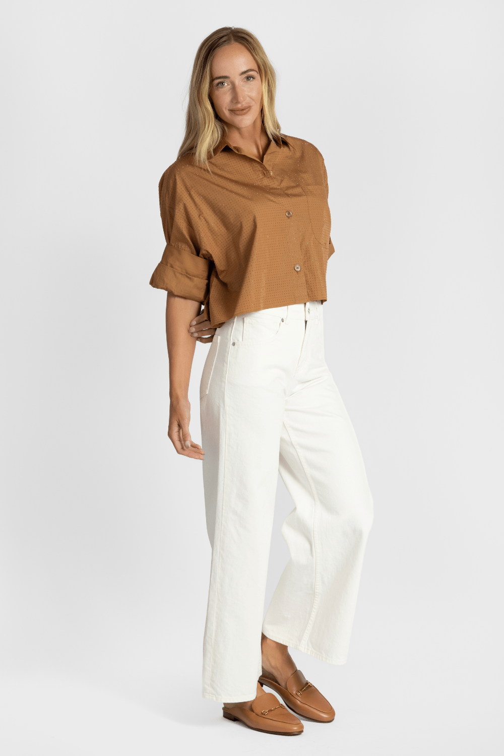 Next Ex Crystal Embellished Shirt - TWP