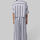 Next Ex in Ivory/Navy Stripe - TWP
