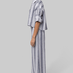 Next Ex in Ivory/Navy Stripe - TWP