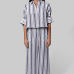 Next Ex in Ivory/Navy Stripe - TWP