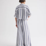 Next Ex in Ivory/Navy Stripe - TWP