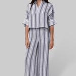 Next Ex in Ivory/Navy Stripe - TWP
