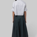 Next Ex in White/Green Stripe - TWP