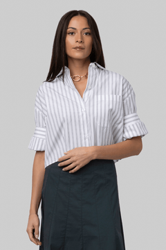 Next Ex in White/Green Stripe - TWP