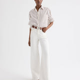 Next Ex in White/Wine Stripe - TWP
