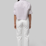 Next Ex in White/Wine Stripe - TWP