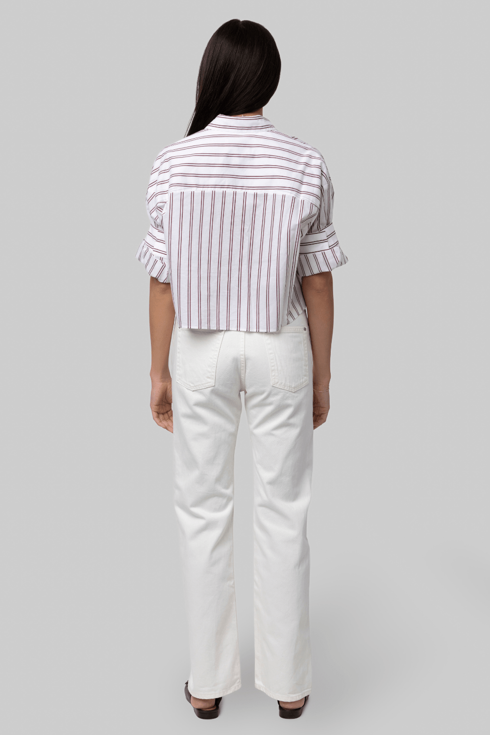 Next Ex in White/Wine Stripe - TWP
