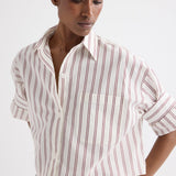 Next Ex in White/Wine Stripe - TWP