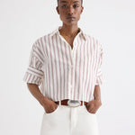 Next Ex in White/Wine Stripe - TWP
