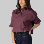Next Ex Mauve Wine Shirt - TWP