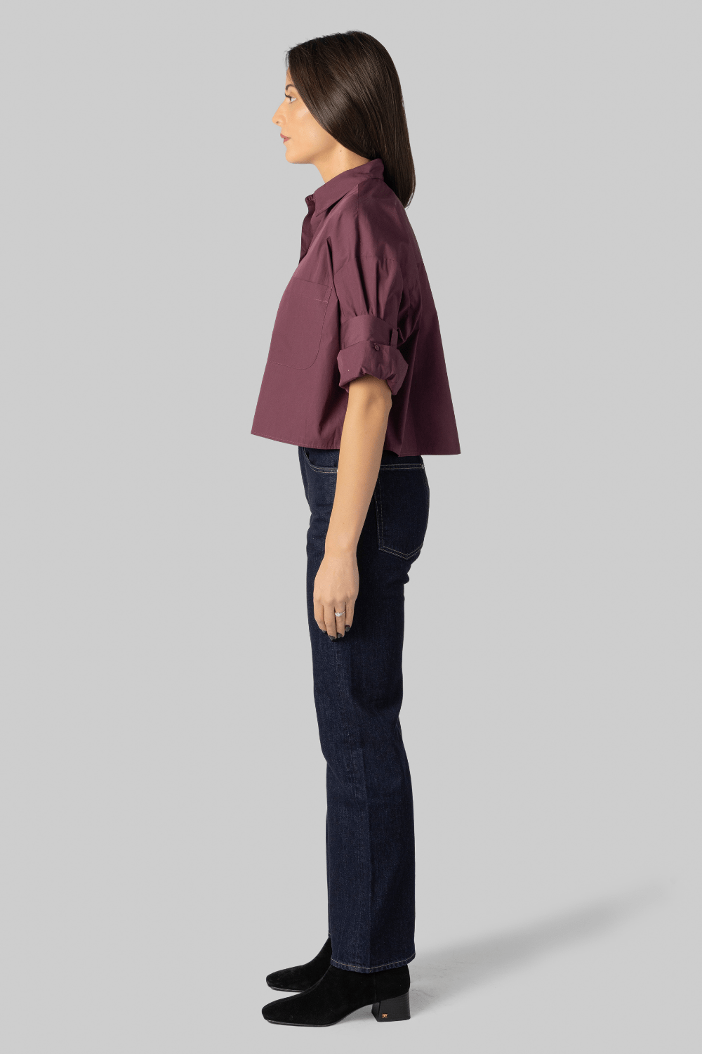 Next Ex Mauve Wine Shirt - TWP