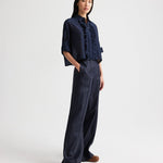 Next Ex Midnight Shirt w/Ruffle - TWP