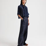 Next Ex Midnight Shirt w/Ruffle - TWP