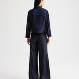 Next Ex Midnight Shirt w/Ruffle - TWP