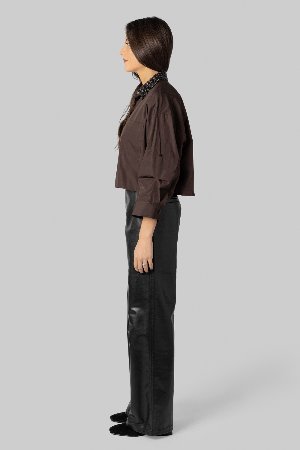 Next Ex Shirt w/Crystal Collar - TWP