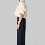 Next Ex White Cotton Silk Ruffle Shirt - TWP