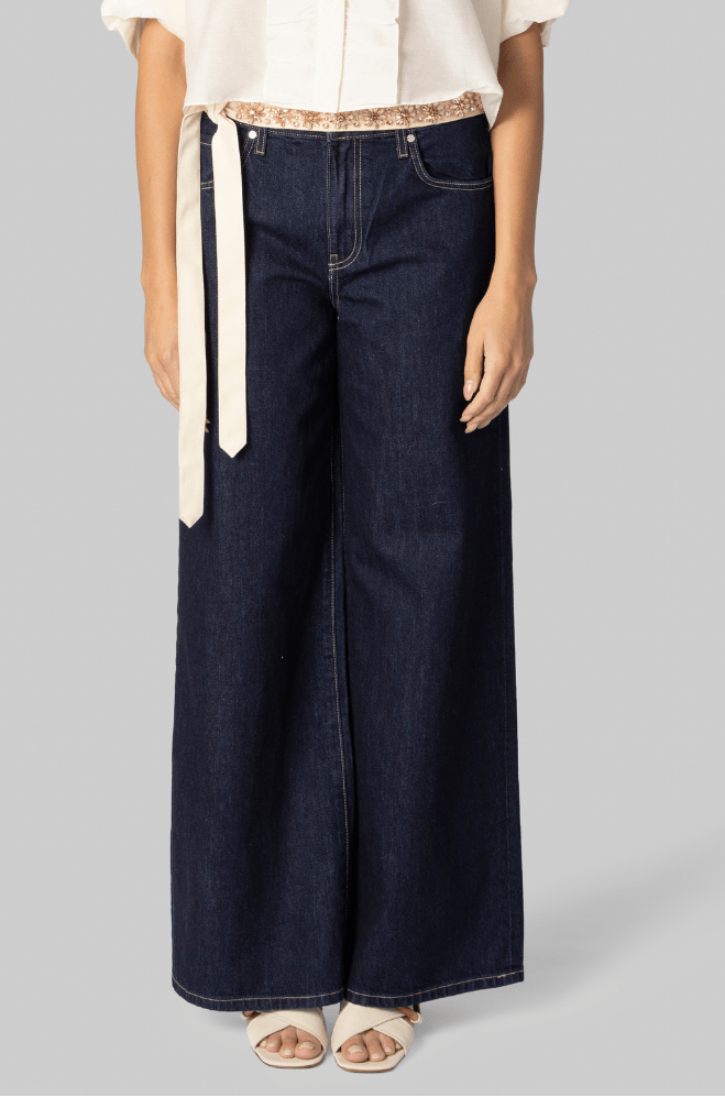 Next Ex White Cotton Silk Ruffle Shirt - TWP