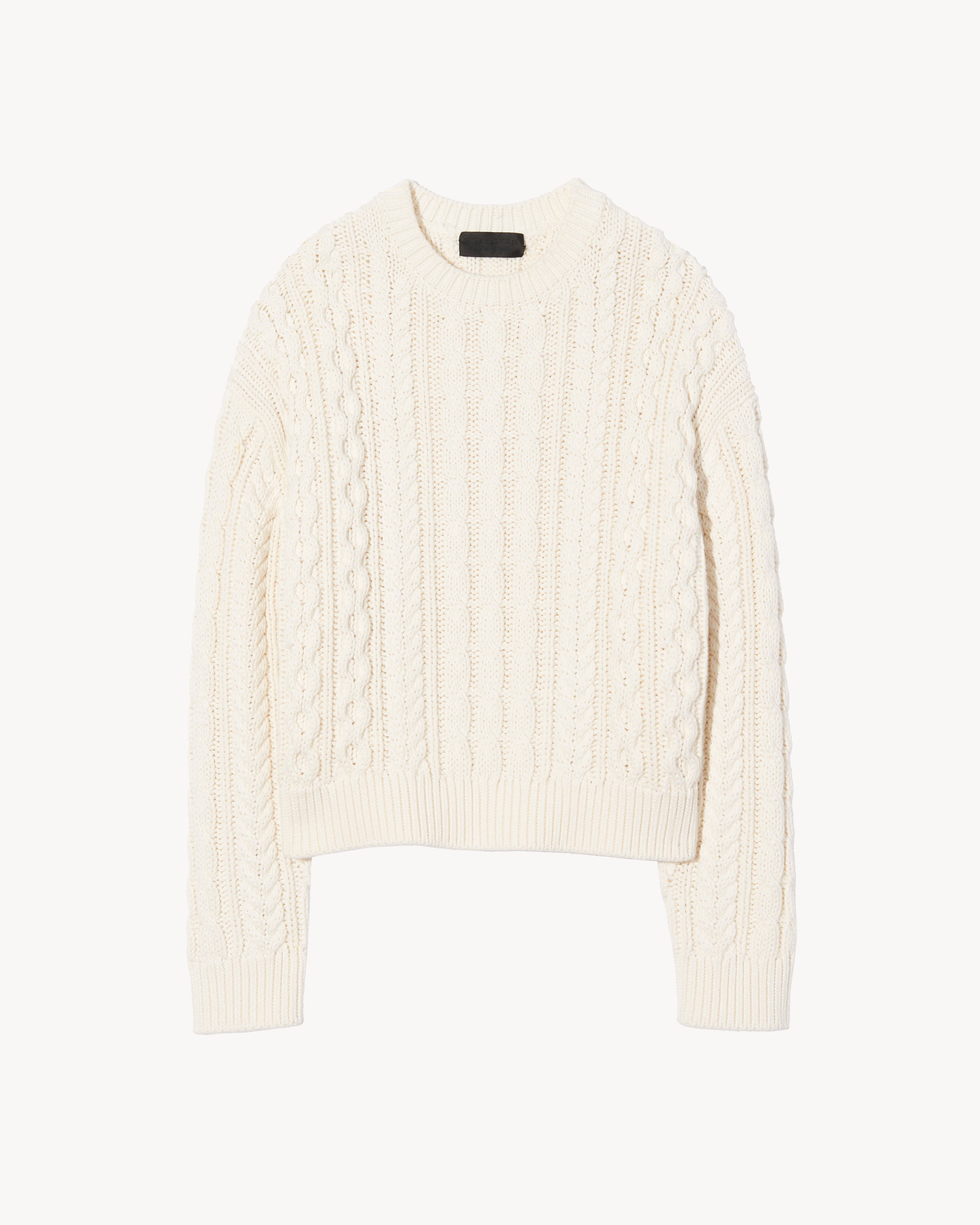 Rory Cotton Cable Knit Sweater - The Posh Peacock