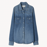 Nili Lotan Travis Denim Shirt - The Posh Peacock