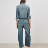 Nili Lotan Travis Denim Shirt - The Posh Peacock