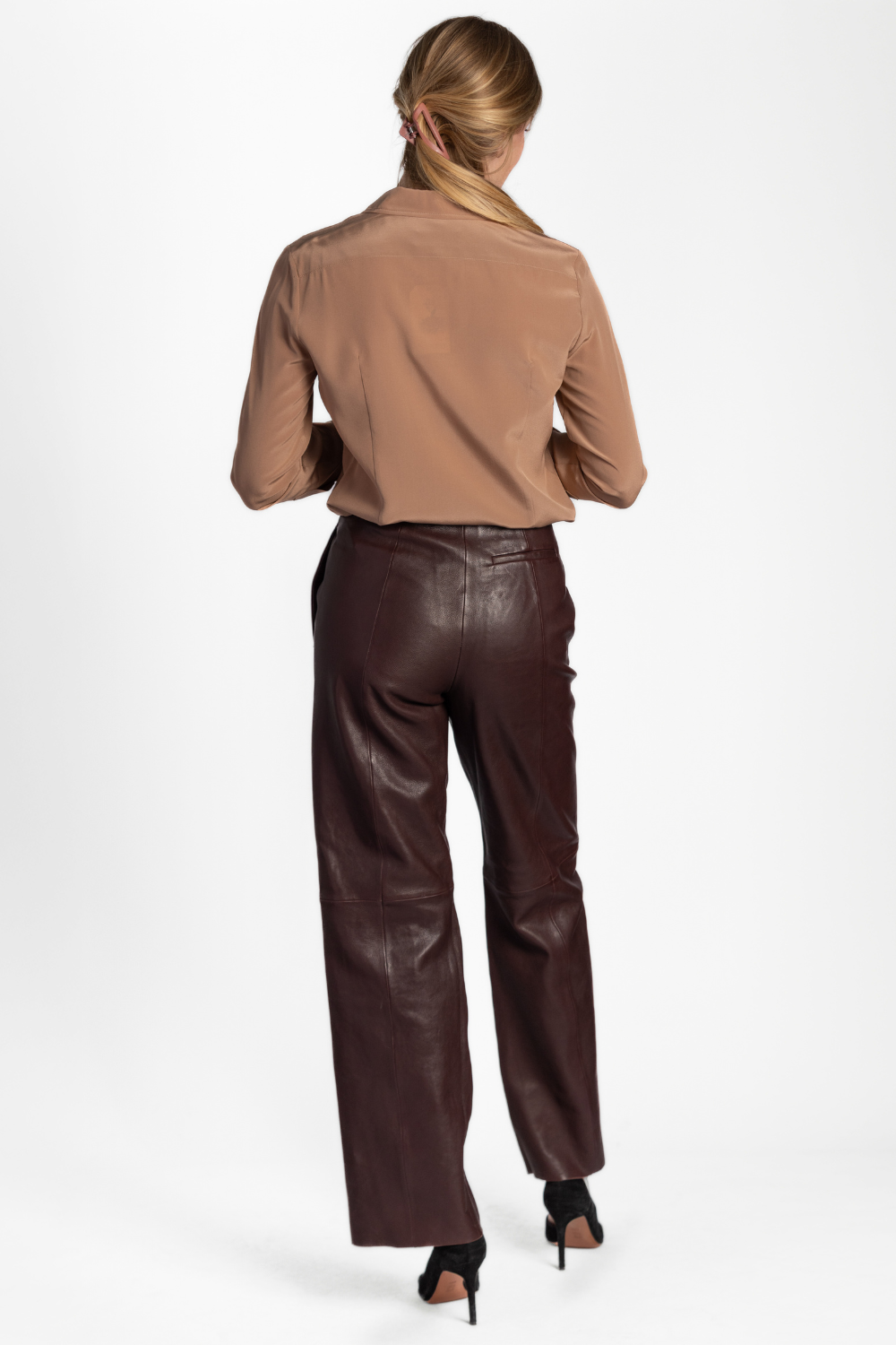 Nappa Leather Trousers - The Posh Peacock