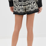 Francis Printed Silk Short