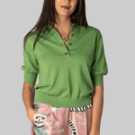 Oda Jardin Polo Top - Apiece Apart