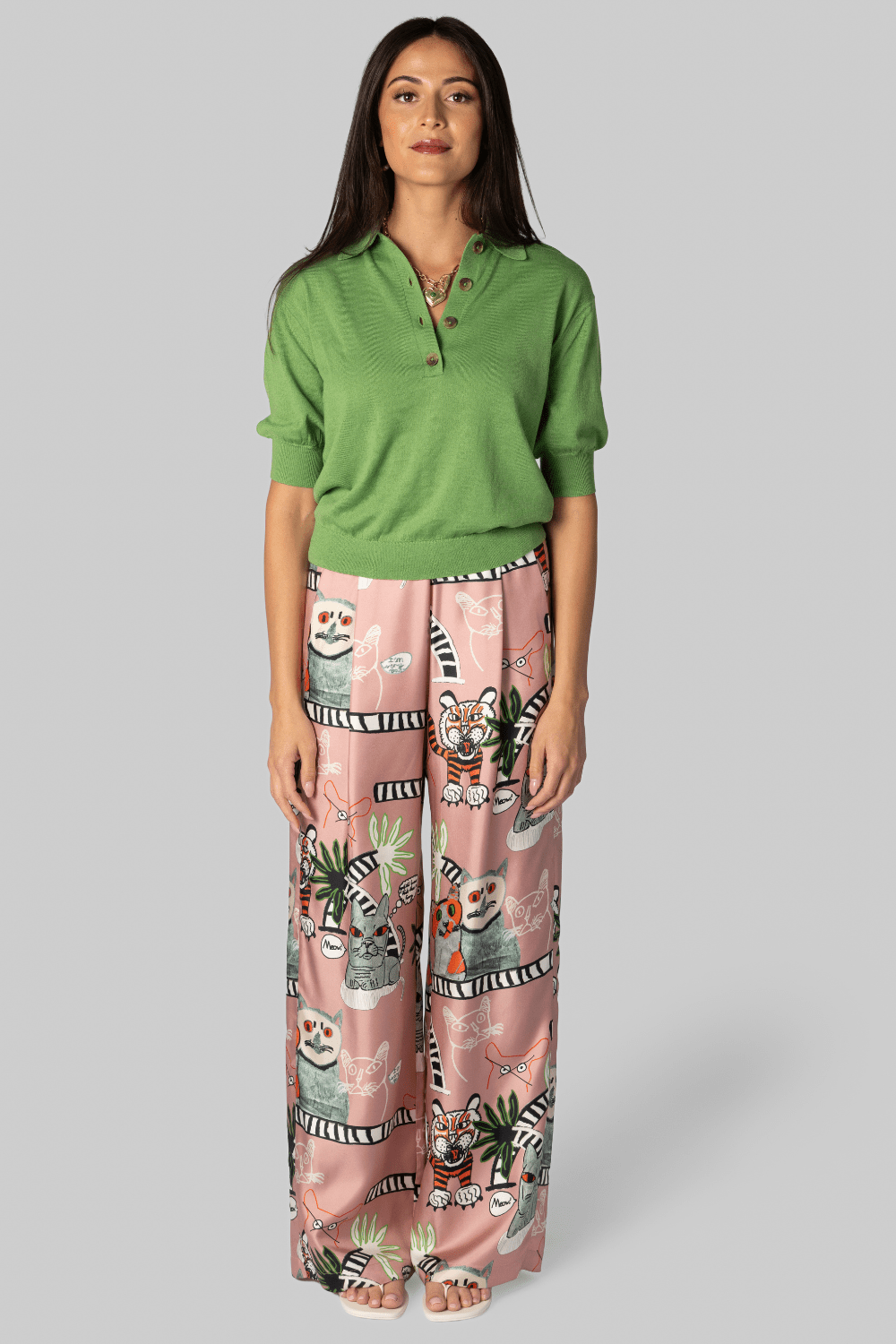Oda Jardin Polo Top - Apiece Apart