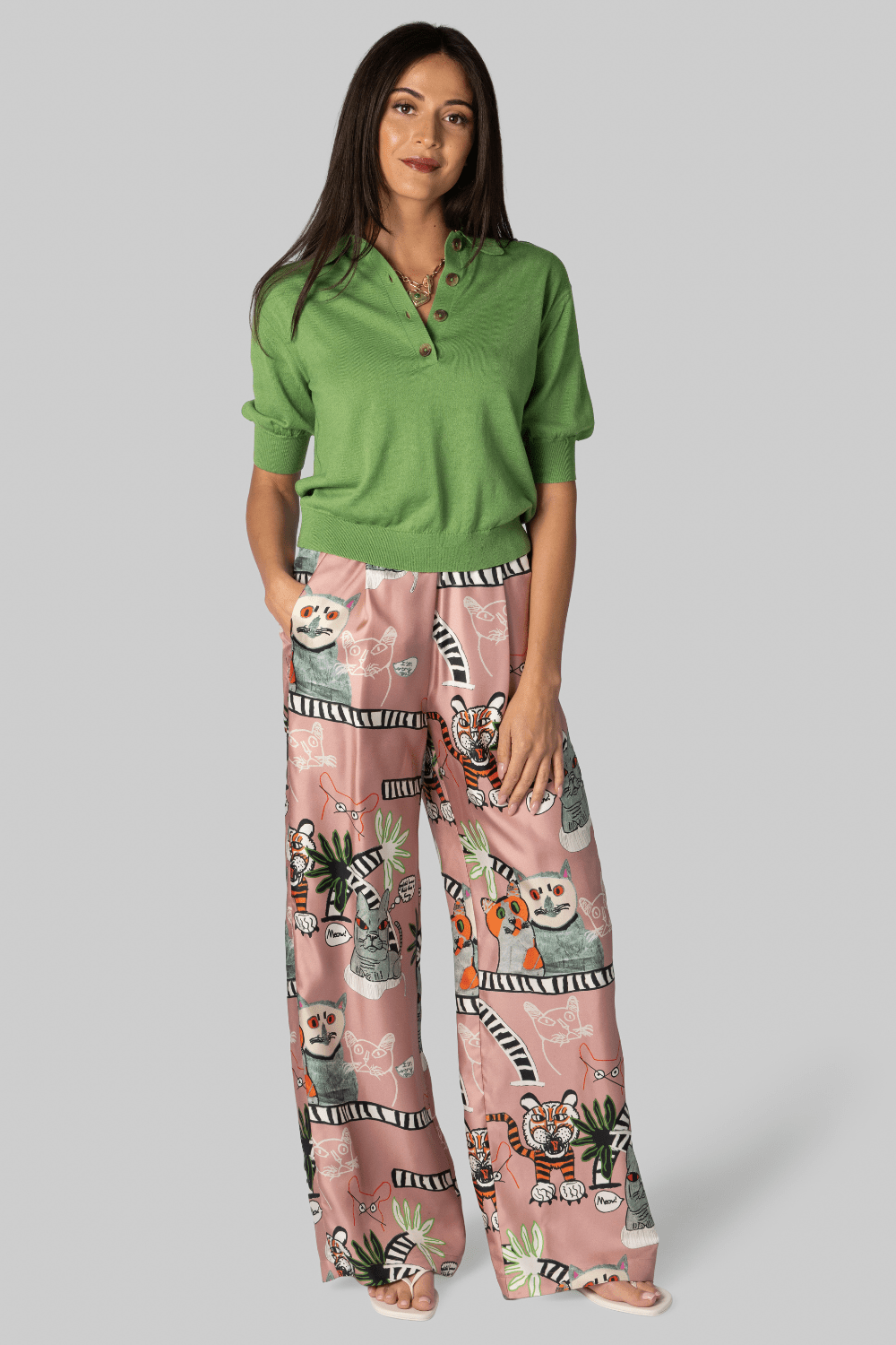 Oda Jardin Polo Top - Apiece Apart