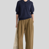 Oda Midnight Polo Top - Apiece Apart