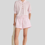 Oda Rosewater Polo Top - Apiece Apart