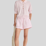 Oda Rosewater Polo Top - Apiece Apart