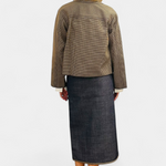 Bounded Denim Skirt - The Posh Peacock