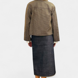 Bounded Denim Skirt - The Posh Peacock