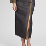 Bounded Denim Skirt - The Posh Peacock