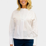 Poplin Pullover Blouse - The Posh Peacock