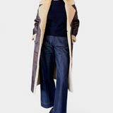 Sheepskin Reversible Long Coat - The Posh Peacock