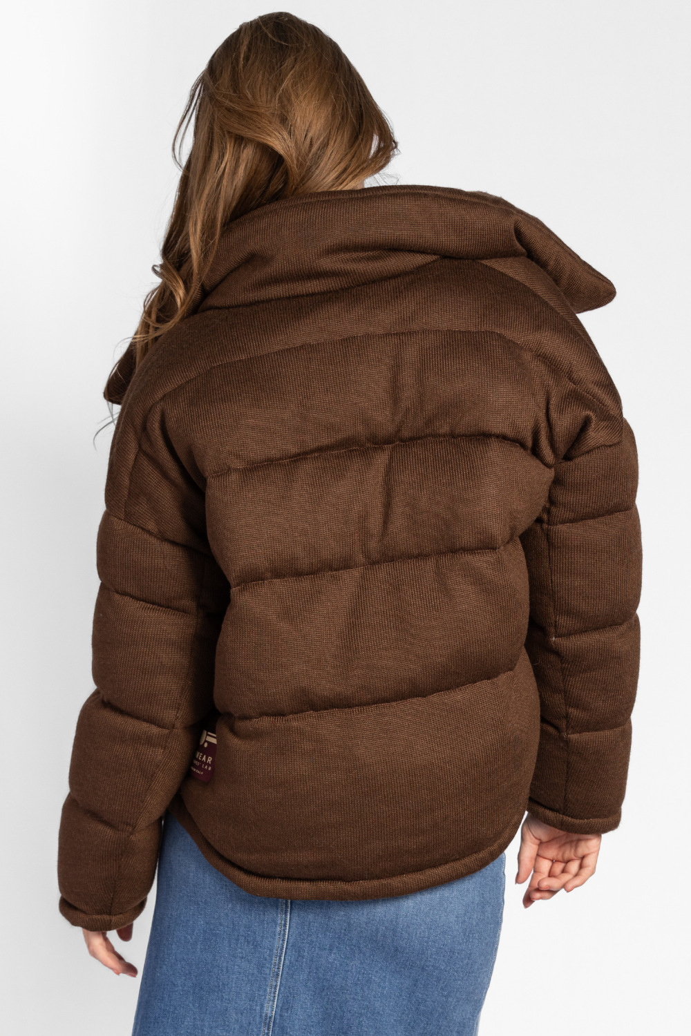 Jersey Short Puffer Jacket - The Posh Peacock